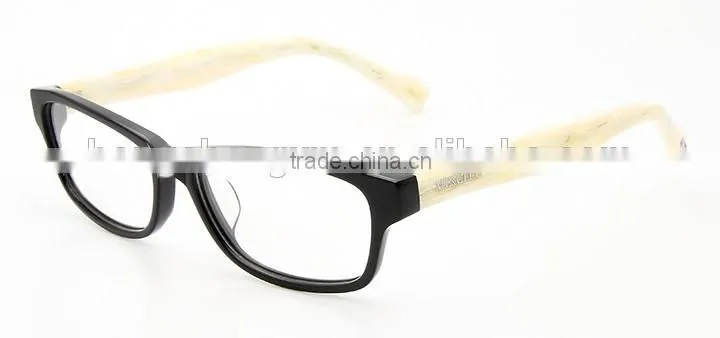 Unisex Black Acetate Frame optics for Promotion