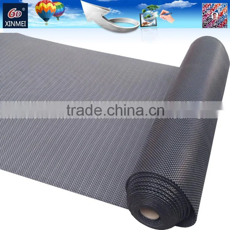 garden plastic material black pvc ground mat