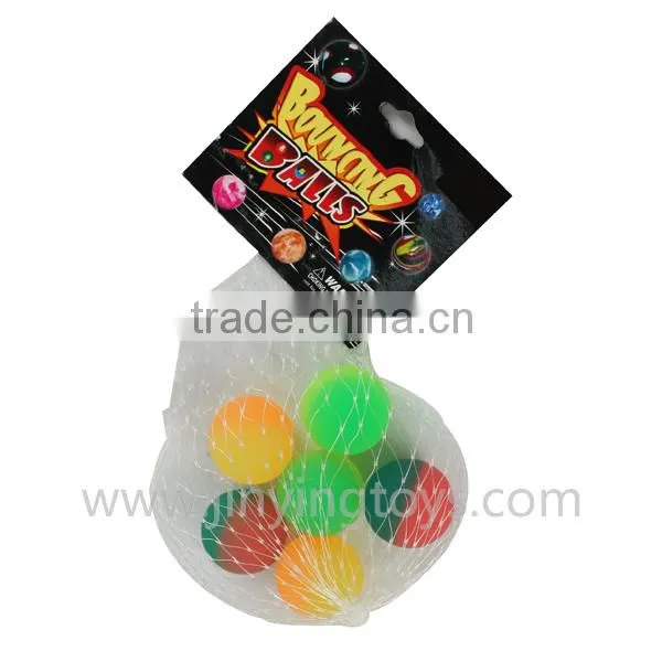 Novelty 6 pcs bouncing ball for kids