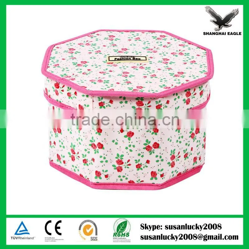 Non-woven Fabrics Jewelry/Clothes/Garment Organizer Storage Box