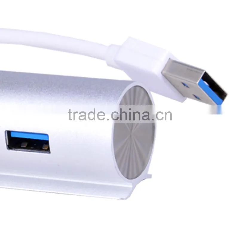 OEM 4 Port Portable USB 3.0 Hub with Power Switch for Ultra Book, MacBook Air, Windows 8 Tablet PC