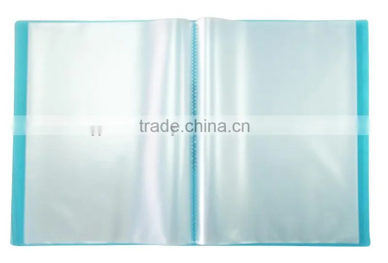 Clear Book 186-40GSV - Transparent Clear File With 40 pockets
