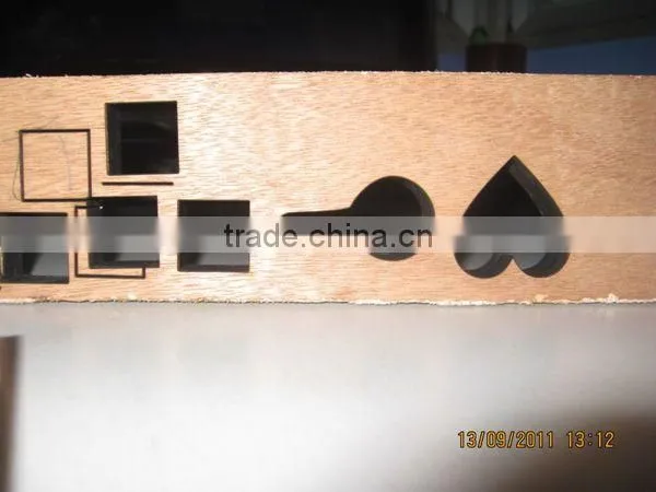 Dowell laser cutting machine with two heads