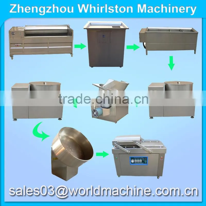 Factory sell potato cutter/automatic potato chips making machine price/tornado potato machine/frozen potato machine