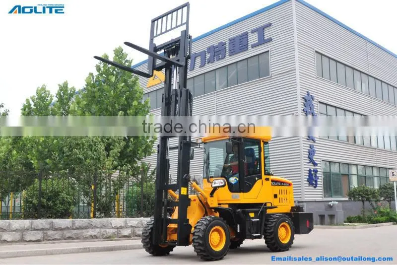 forklift loader for cross-country road ce certification