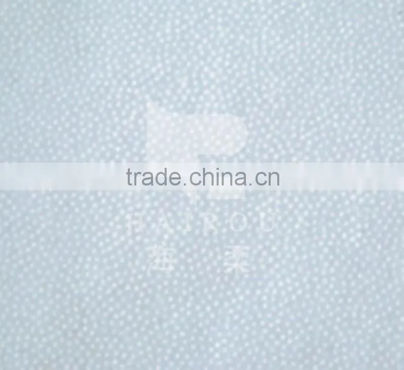 nonwoven black and white microdot interlining
