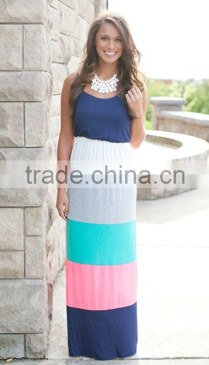 2015 hot selling family clothes, mother and child/daughter dress clothing design set, mommy and me maxi dress