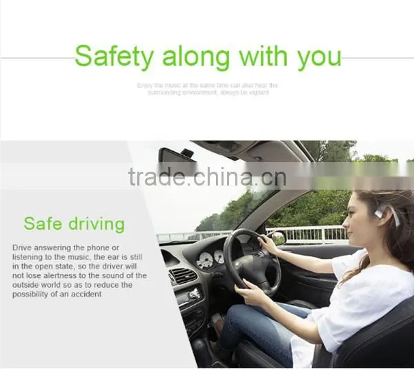 2016 hot sale Wireless Bone sport conduction Headphone Headset