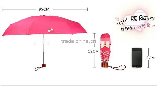 Good sale trendy portable super mini folding umbrella