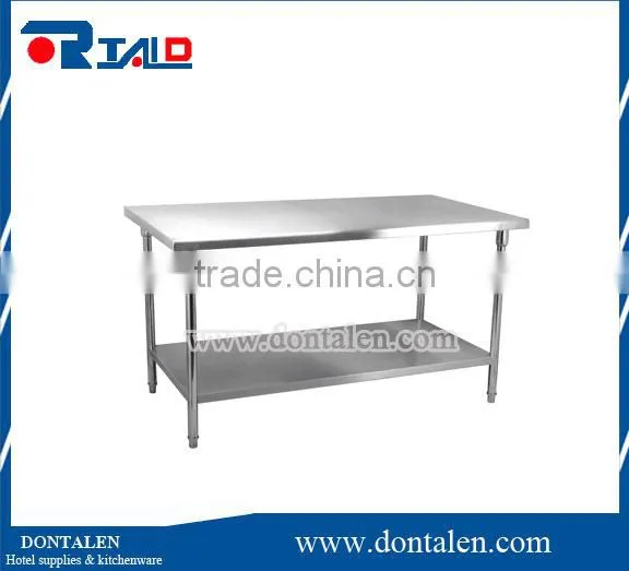 New stainless steel Work corner bench table food prep kitchen