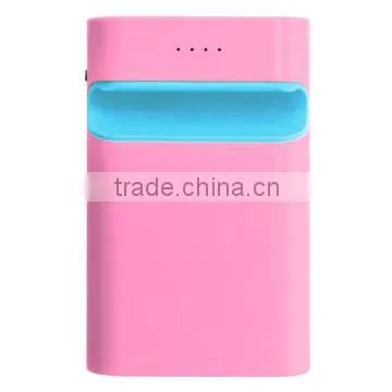 2015 Special Design Colorful Portable Mobile Phone Power Stand , Power Bank Charger