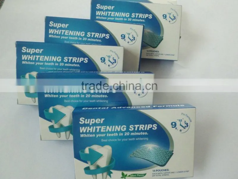 Newest whitening Teeth whitening strips from Tanton factory, Dental whitening strips for Amazon&Ebay distributors