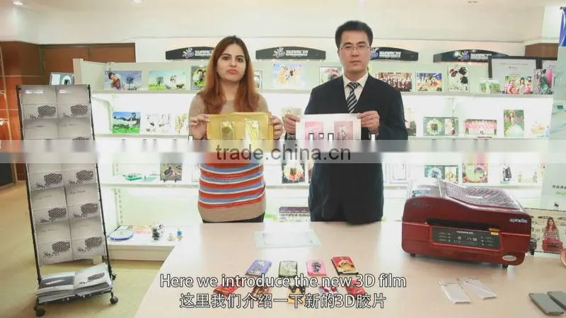 Sunmeta 3D sublimation film for phone case making