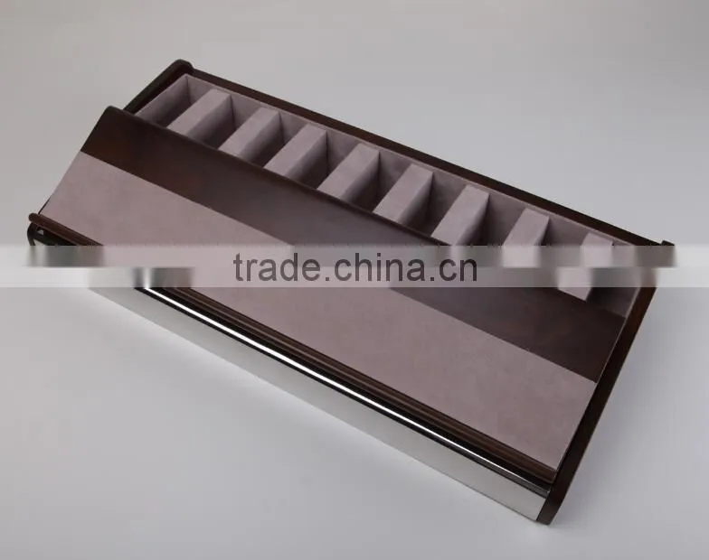 Huge LED stainless steel belt display stand
