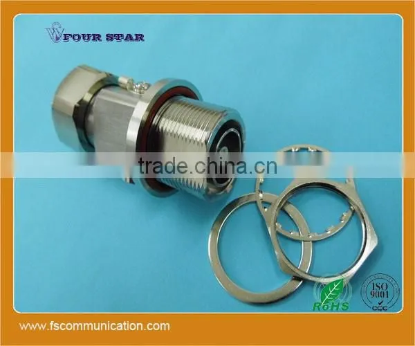 Gas Discharge Tube lightning protector with 7/16 male to female bulkhead connector