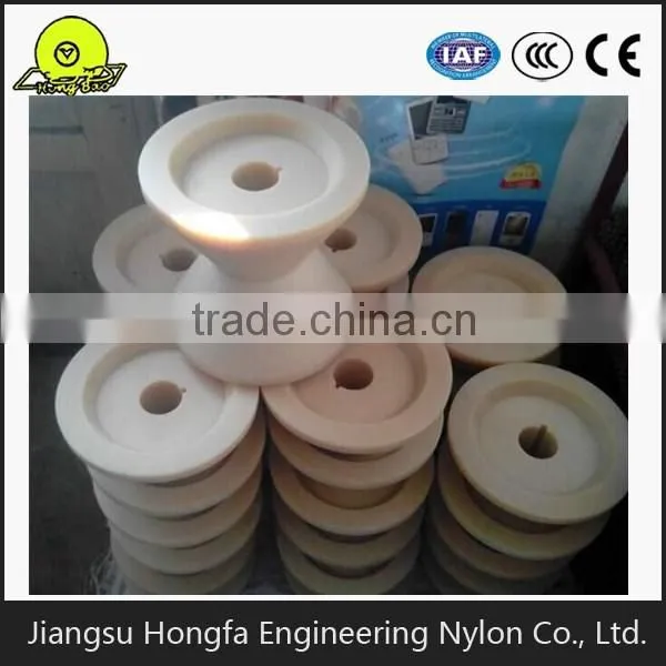 durable mc nylon cable sheave /nylon pulley hook cable roller