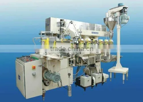 spray dried washing powder in carton packing machine