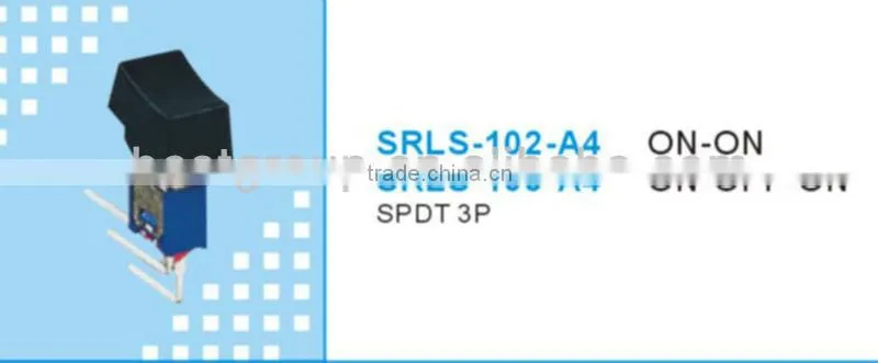 pcb rocker switch SRLS-102-A4