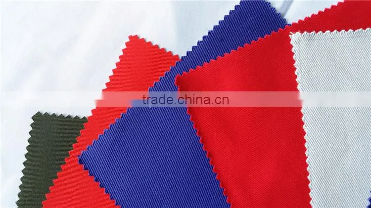 220gsm 100% Cotton Waterproof Oilproof Antibacterial twill Fabric for Hospital Uniform