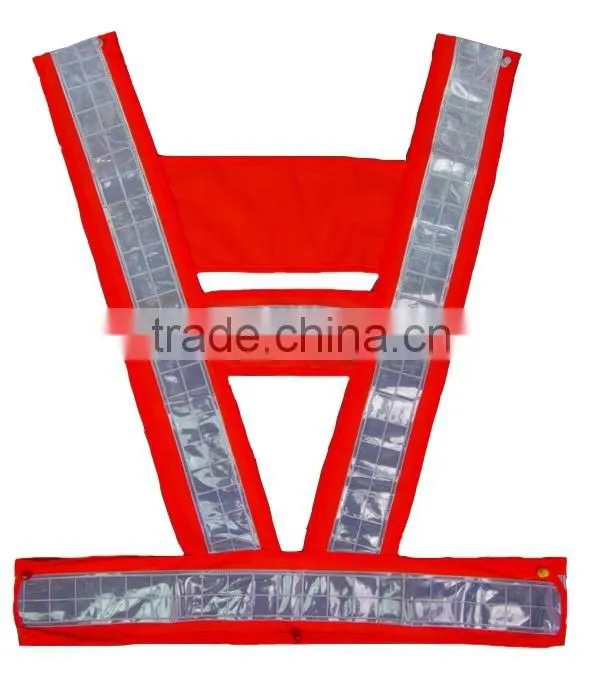 Safety Vest For Running Or Cycling Hi Vis Running Belts Vest Logo Printed