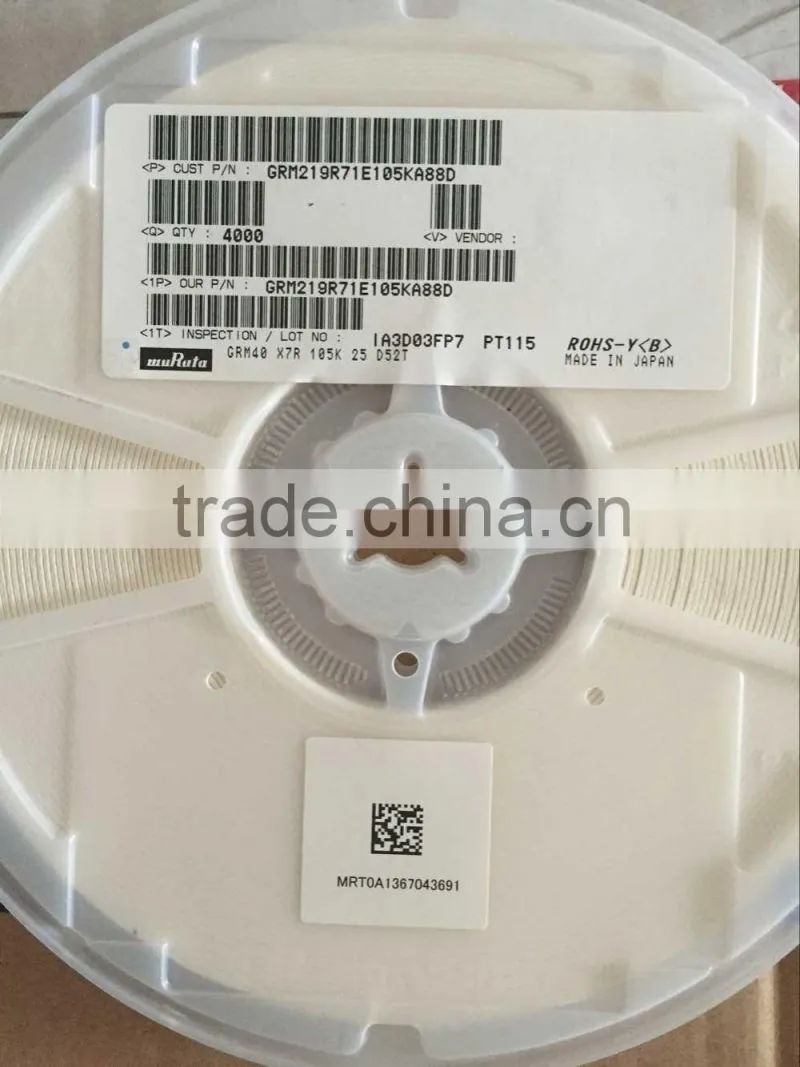 SMD Ceramic Multilayer Capacitor MLCC , high voltage disc ceramic capacitor 5kv