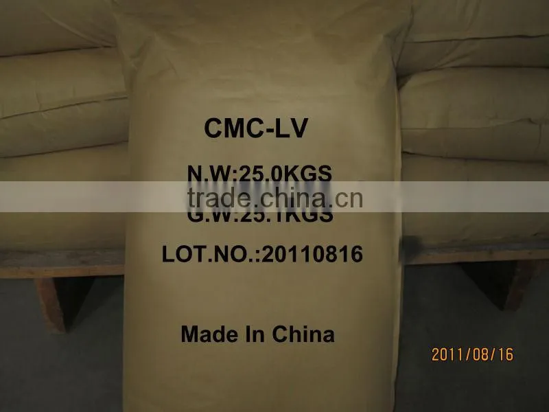 High purity and viscosity cmc toothpaste grade