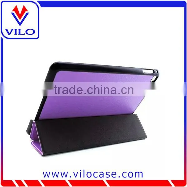 2015 Edition Ultra Slim-Fit Smart flip leather Cover for iPad mini 4