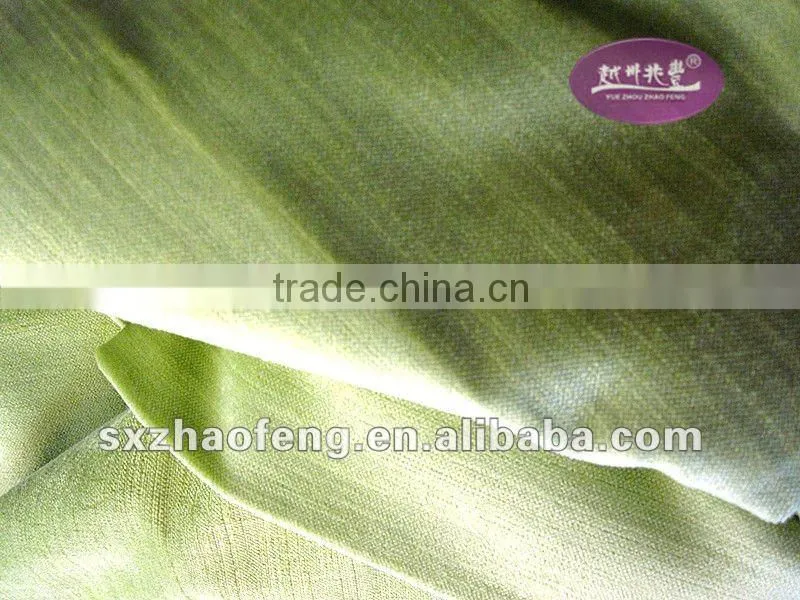 rayon flashing velvet decorative fabric for curtain