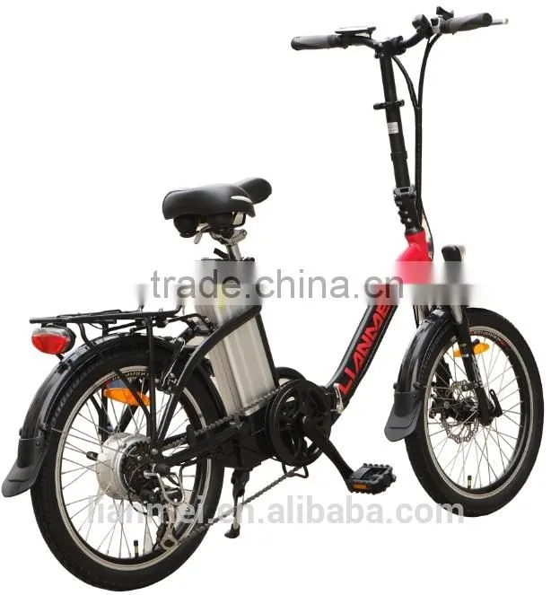 36v electric bike with aluminum alloy 6061 frame ,20" tyre foldable