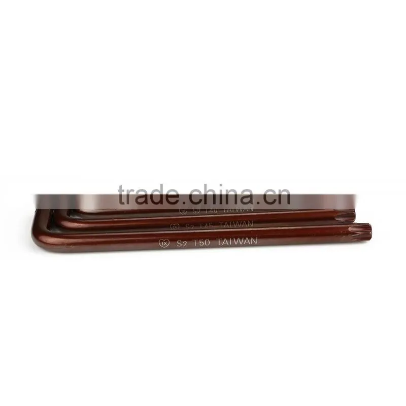 9Pieces Different Types T Handle Allen Wrench Set With Ballpoint Head And Star Head