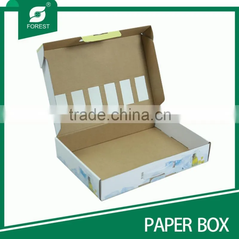 RECYCLE BEER WINE BOTTLE BINS FOR PRINTED GIFT CARDBOARD