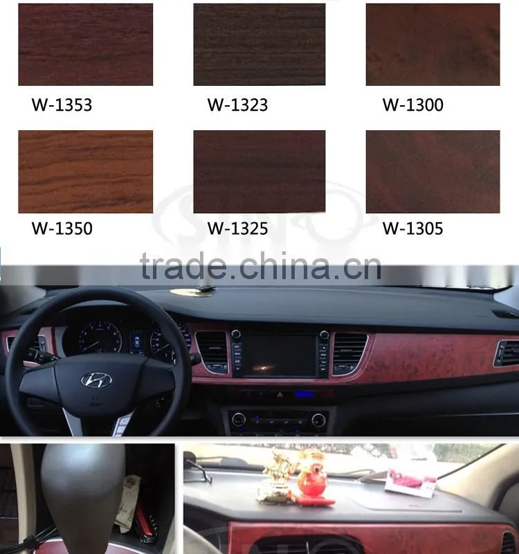 SINO W1398 1.24*50M High Quality Decoration Film For Wood Furniture