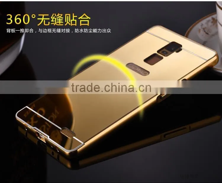 Most Papular Metal Mirror Back Bumper Phone Case Cover For OPPO R7 Plus