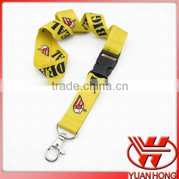 Hottest sale 20mm width fashional single lanyard for sale