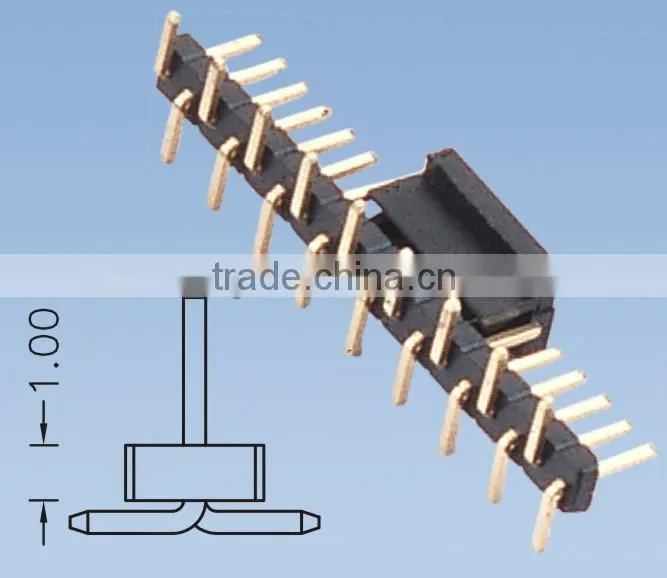 SMT 0.8mm Pin Header Double Row H=1.4