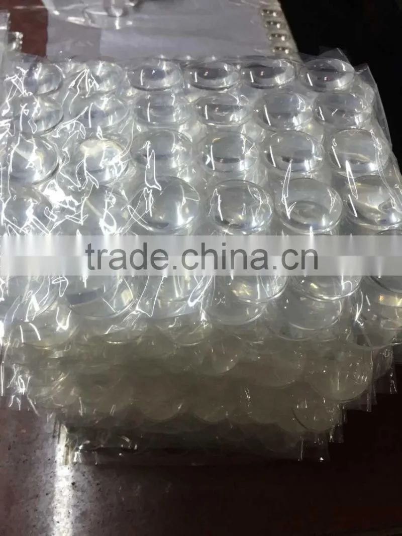 High quality optical acrylic google cardboard biconvex lens 37mm diameter