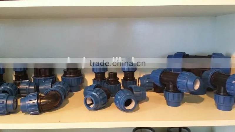 Hot sale Italy type quick joint pp compression coupling