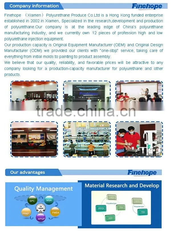 pu elastomer anti-crack scraper