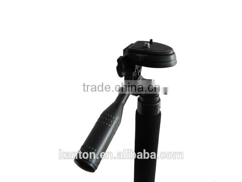 Four Sections Aluminum Telescopic Monopod