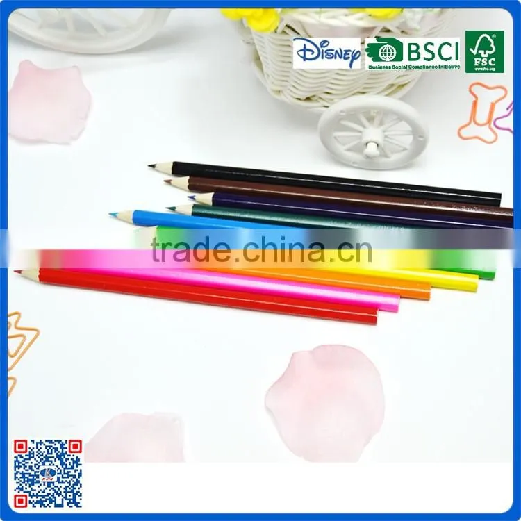 7" paint barrel pencil with various color