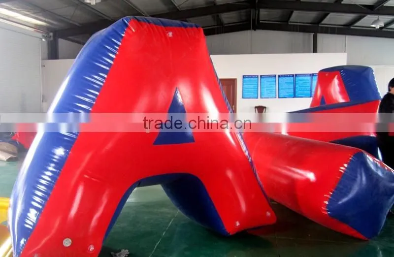 Exciting Outdoor inflatable paintball bunkers Arena