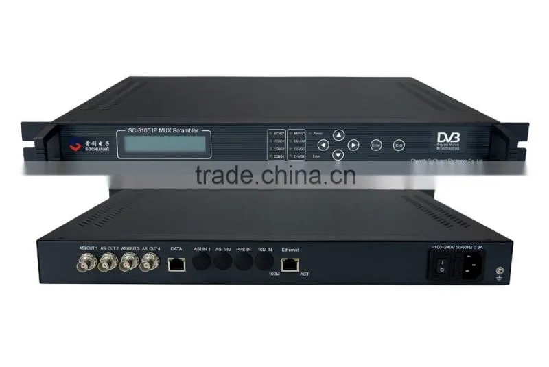 SC-3105 ip input asi output converter