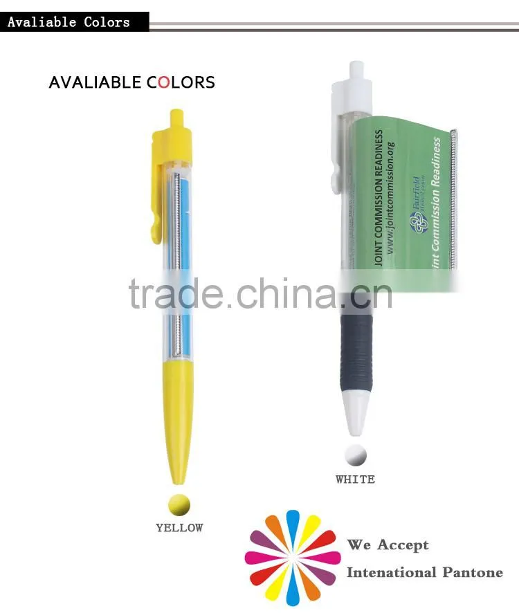 Unique Stylus Banner pen/Plastic Flag stylus pen /Advertising logo pen
