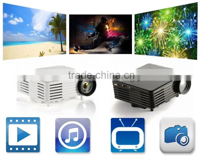 100 lumens led mini pocket projector for iphone 5 pico pocket projector