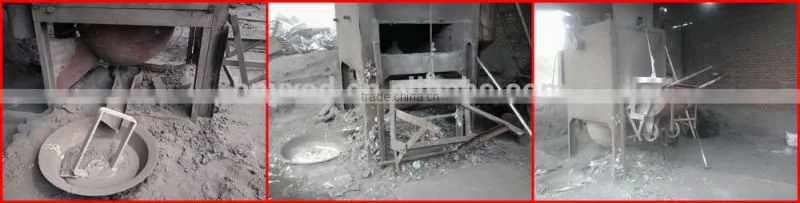 Senda fry aluminun ash machine hot in China