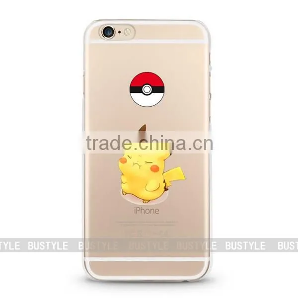 2016 for pokemon go shell phone covers soft /hard case for samsung edge lite S6 galaxy S7 for pokemon go for iphone 6 case