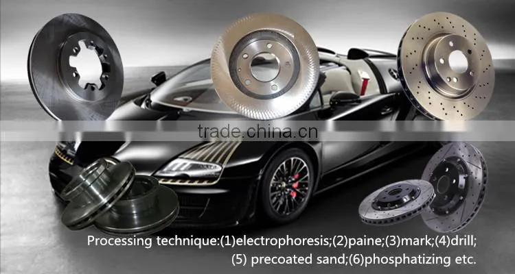MDC1050 93197592 9117678 90539466 569060 for VAUXHALL ASTRA OPEL ZAFIRA brake disc