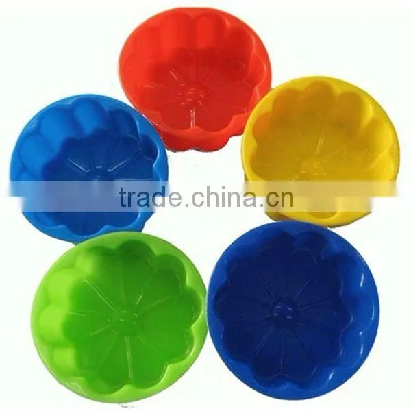 2012 hot selling silicone heart shape cake mould