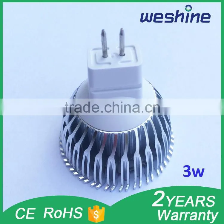 factory supply high quality MR 16 LED spotlight 3w