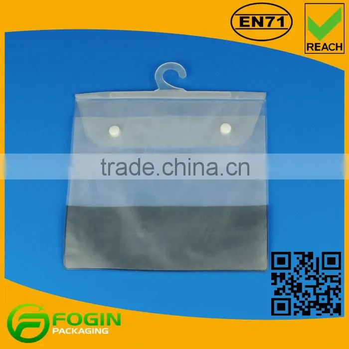 pvc garment bags for t-shirt packaging